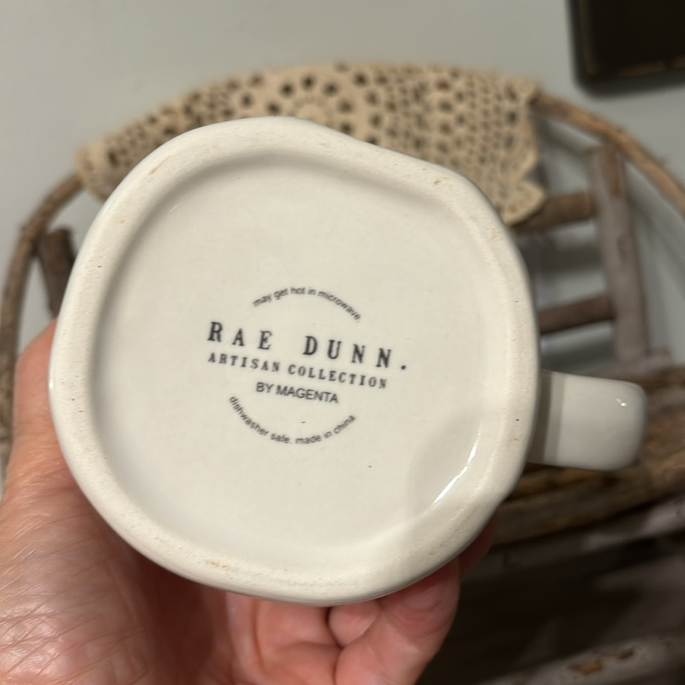 EUC RAE DUNN SHINE CERAMIC MUG - Picture 6 of 6